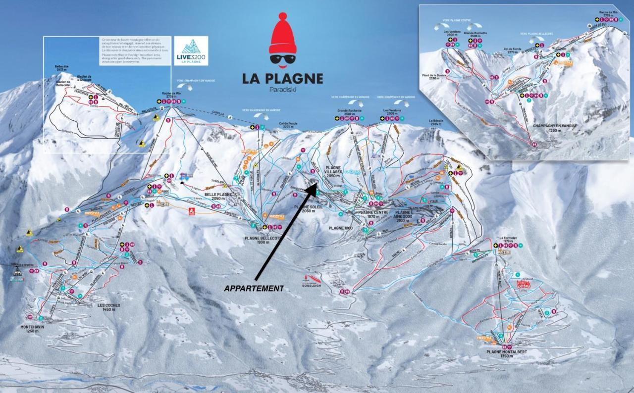 Plagne Villages La Plagne Eksteriør billede